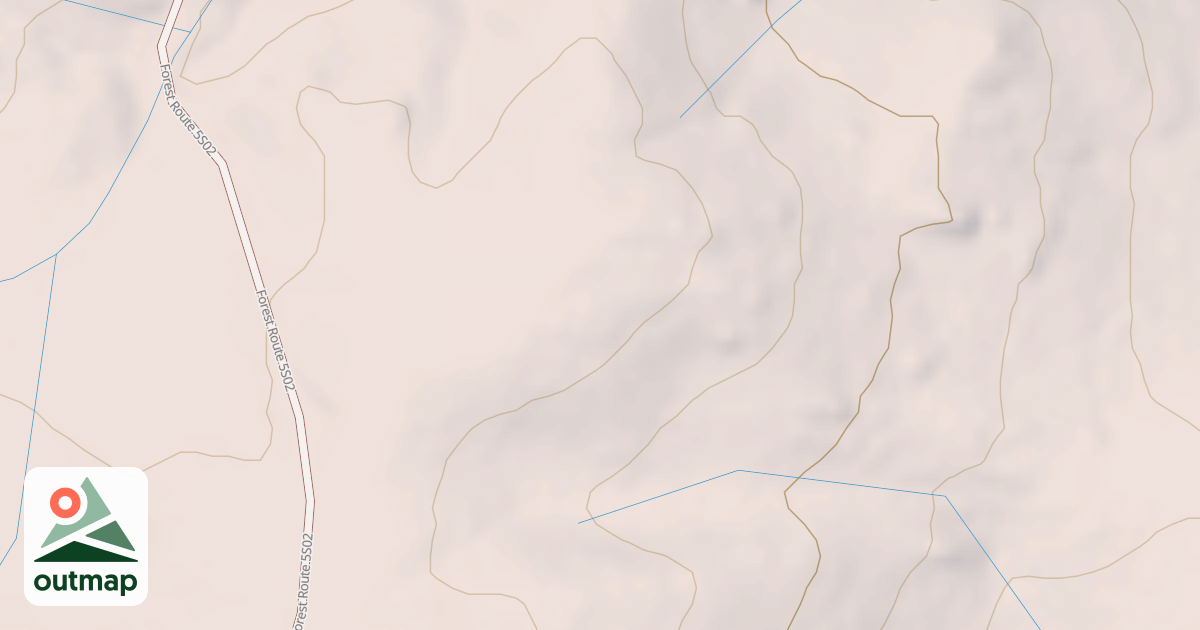 Map of AMANDA'S ROAD