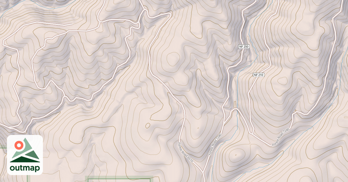 Map of MARBLE PASS ROAD