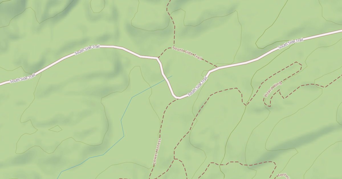 Map preview of Southside Trail