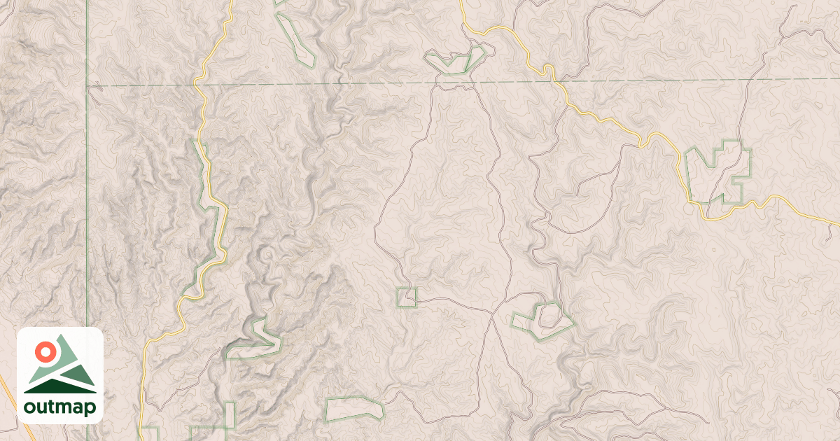 Map of BUCK SPRINGS CYN