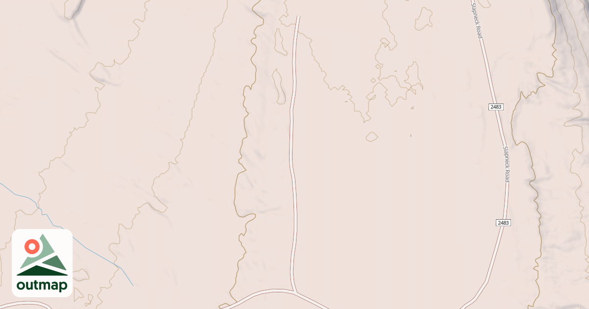 Map of SPIDER PONDS EAST SPUR A