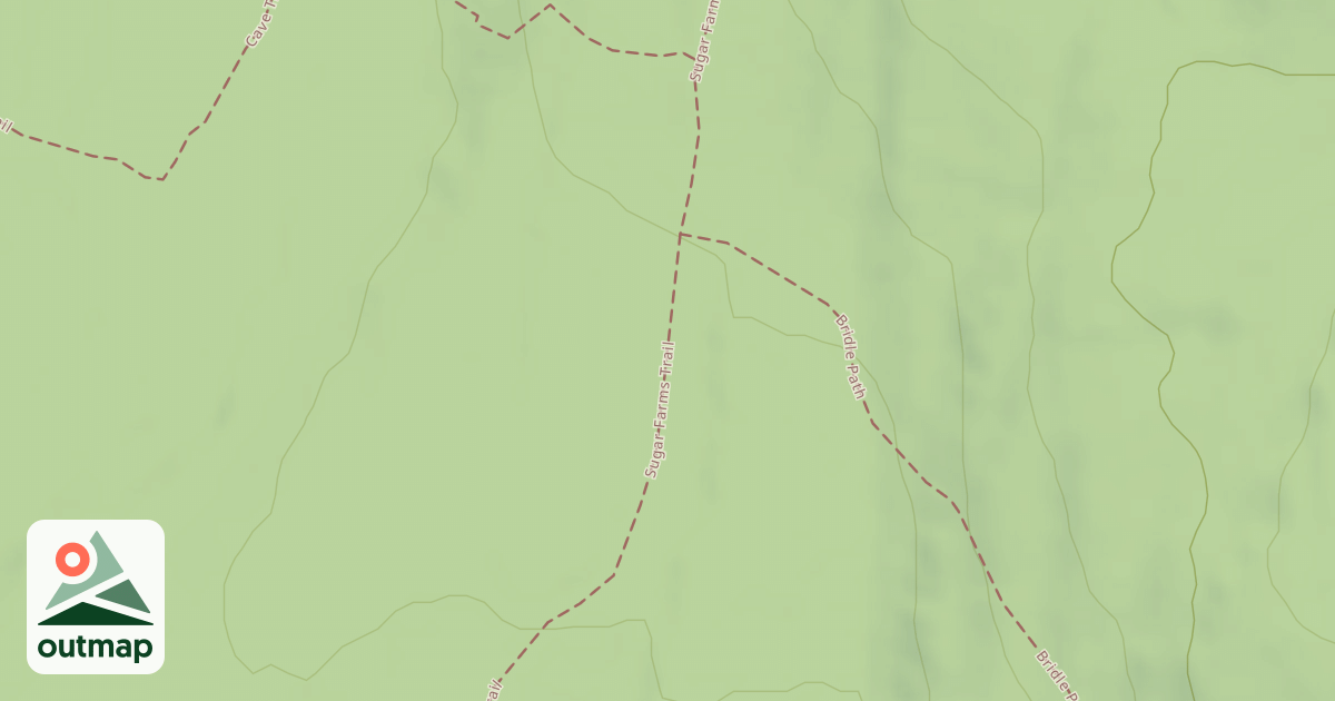 Map of Sugar Farms Trail