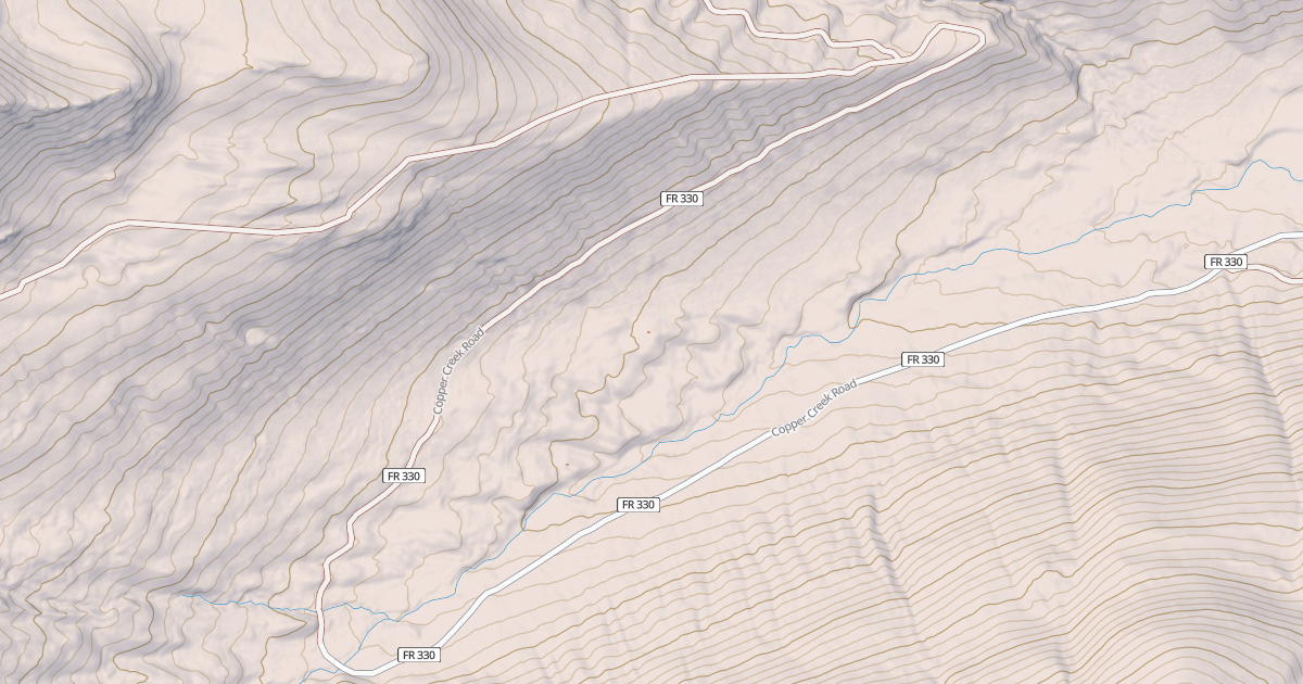 Map preview of COPPER CREEK