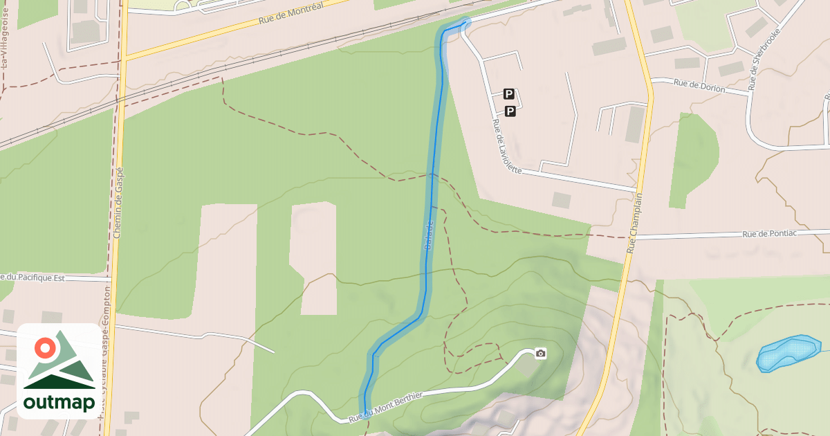 Map of B1 Balade