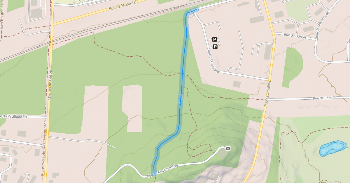 Map preview of B1 Balade