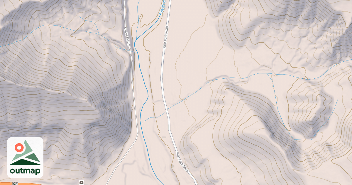 Map of FIRST FORK