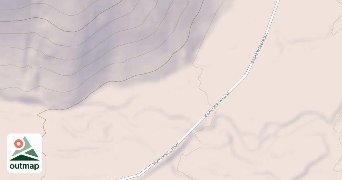 Map of BEAVER CR DISPERSED E