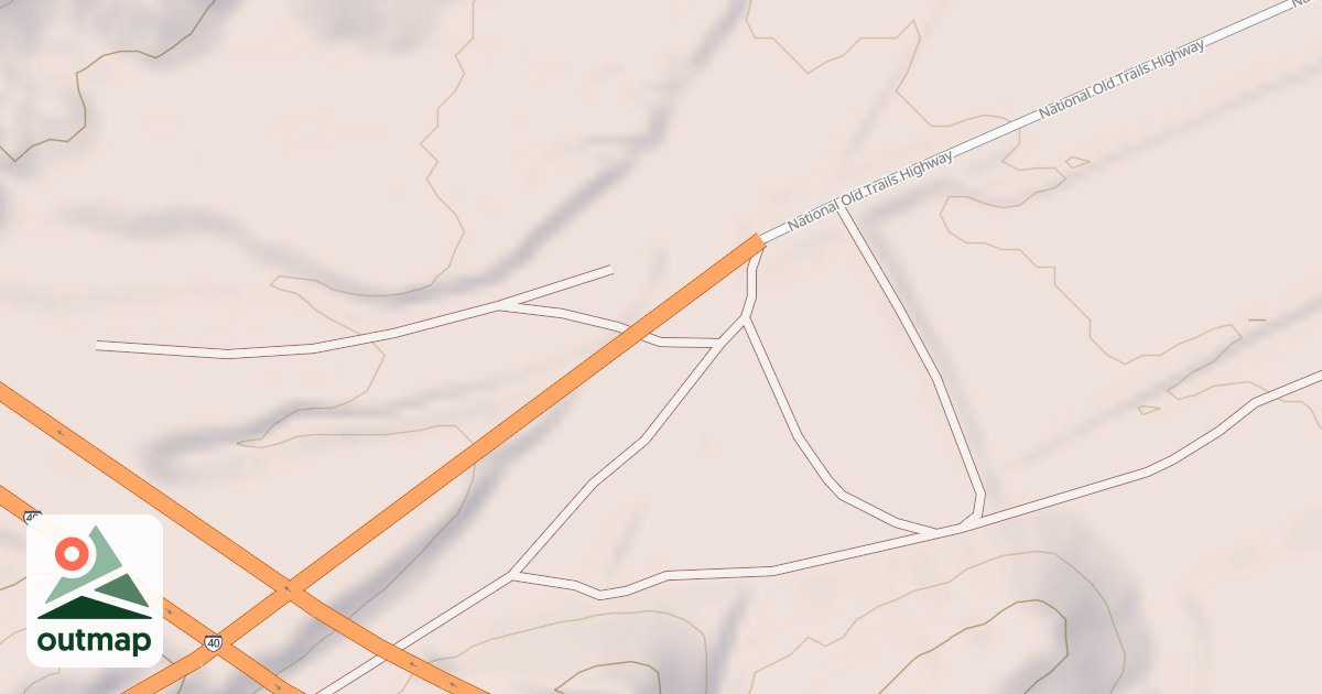 Map of BLM National GTLF Public Motorized Roads 05f90428-62ea-42bb-8d52-a231b0e0ac54