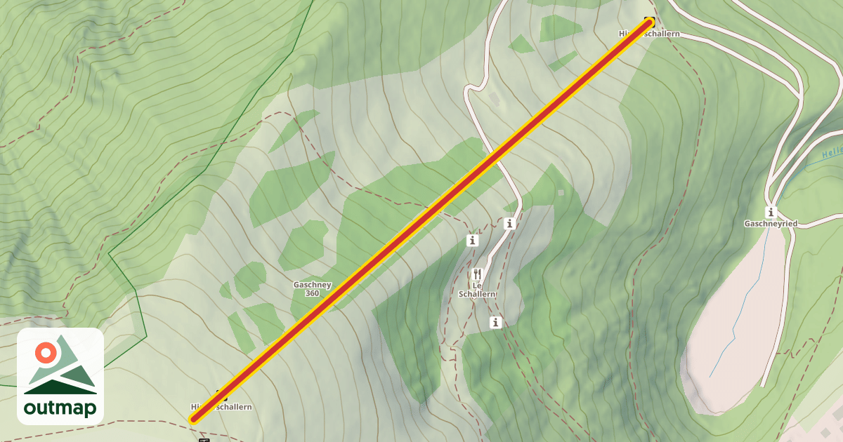 Map of Téléski du Hinterschallern