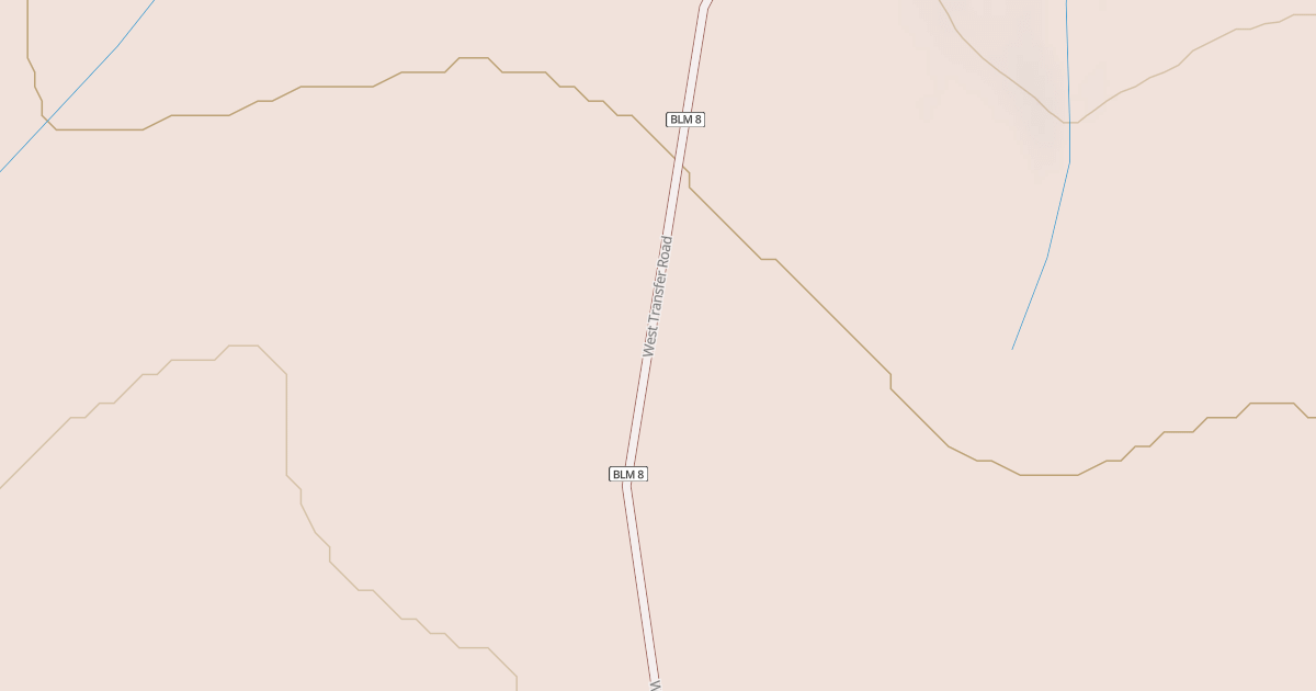 Map preview of BLM National GTLF Public Motorized Roads 6c3ca829-e621-4141-874c-a886a3b8c116
