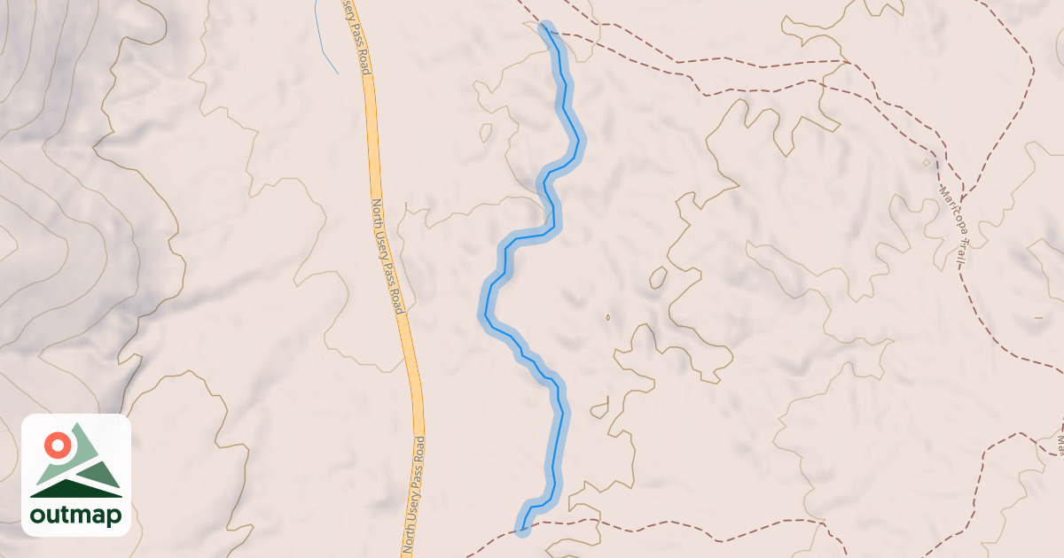 Map of Bull Run