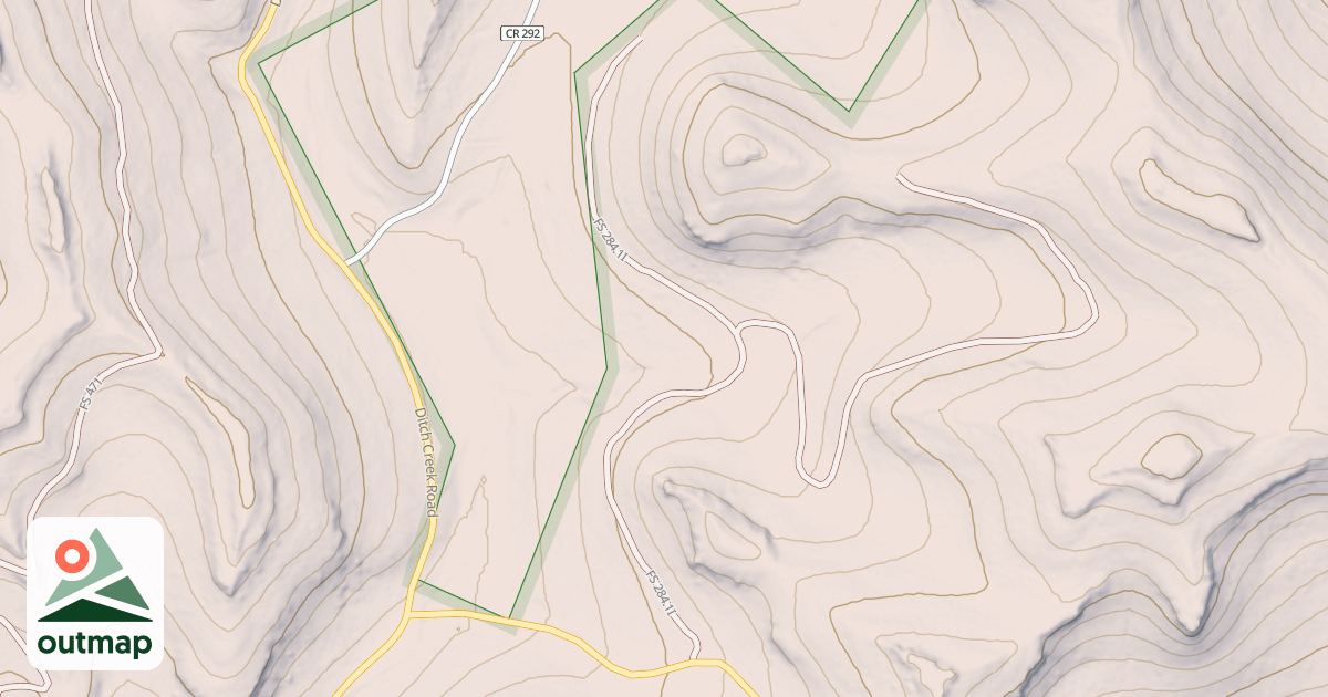 Map of CUSTER LIMESTONE BR 1I