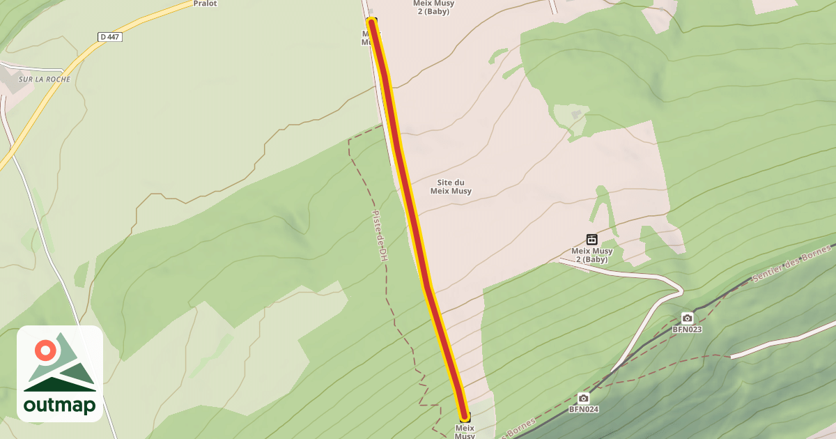 Map of Meix Musy