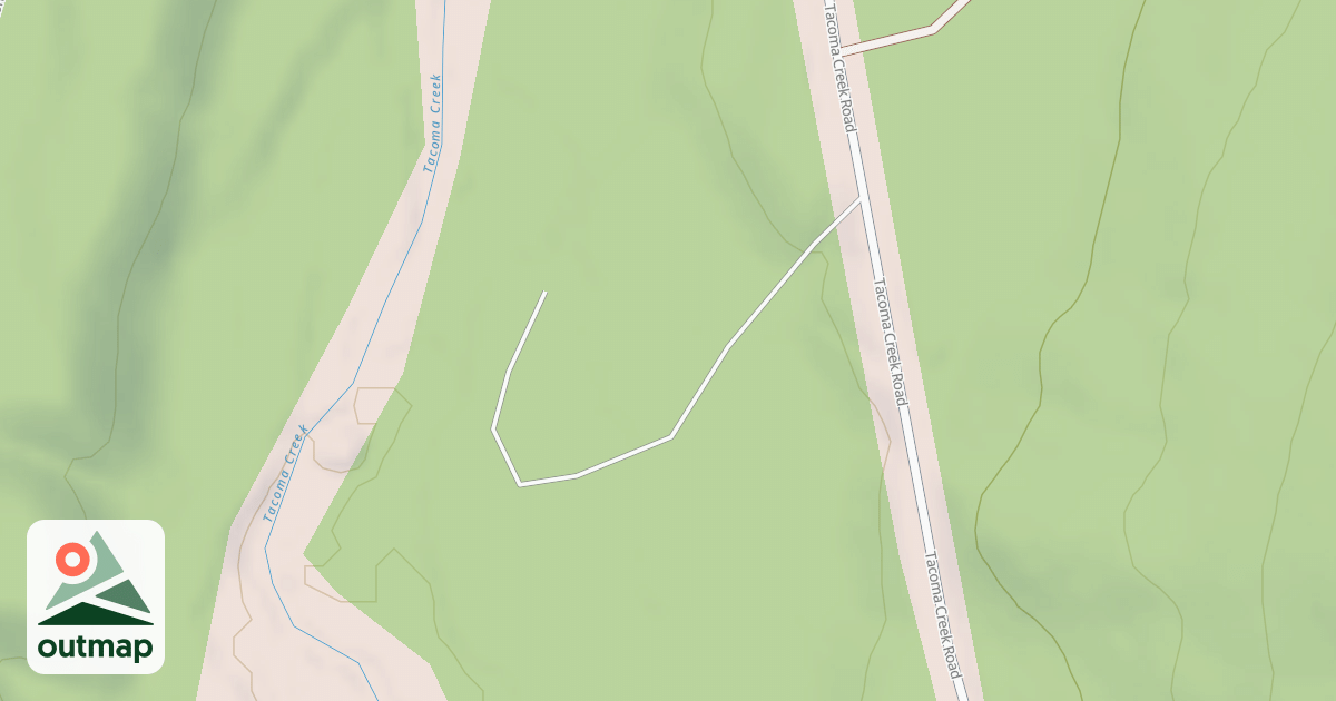 Map of TACOMA CREEK