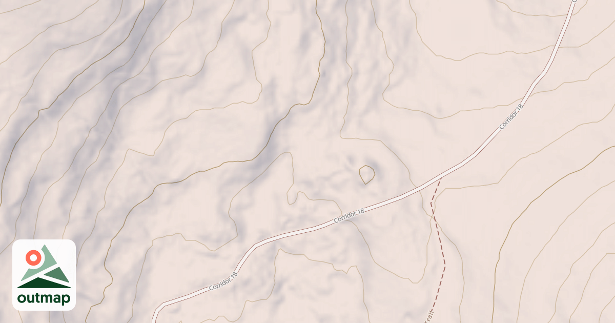 Map of Corridor 18