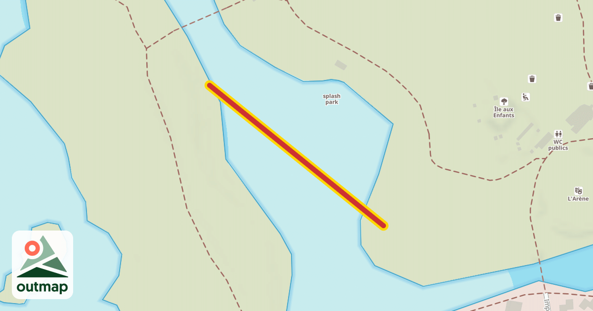 Map of I Wake Park Hourtin