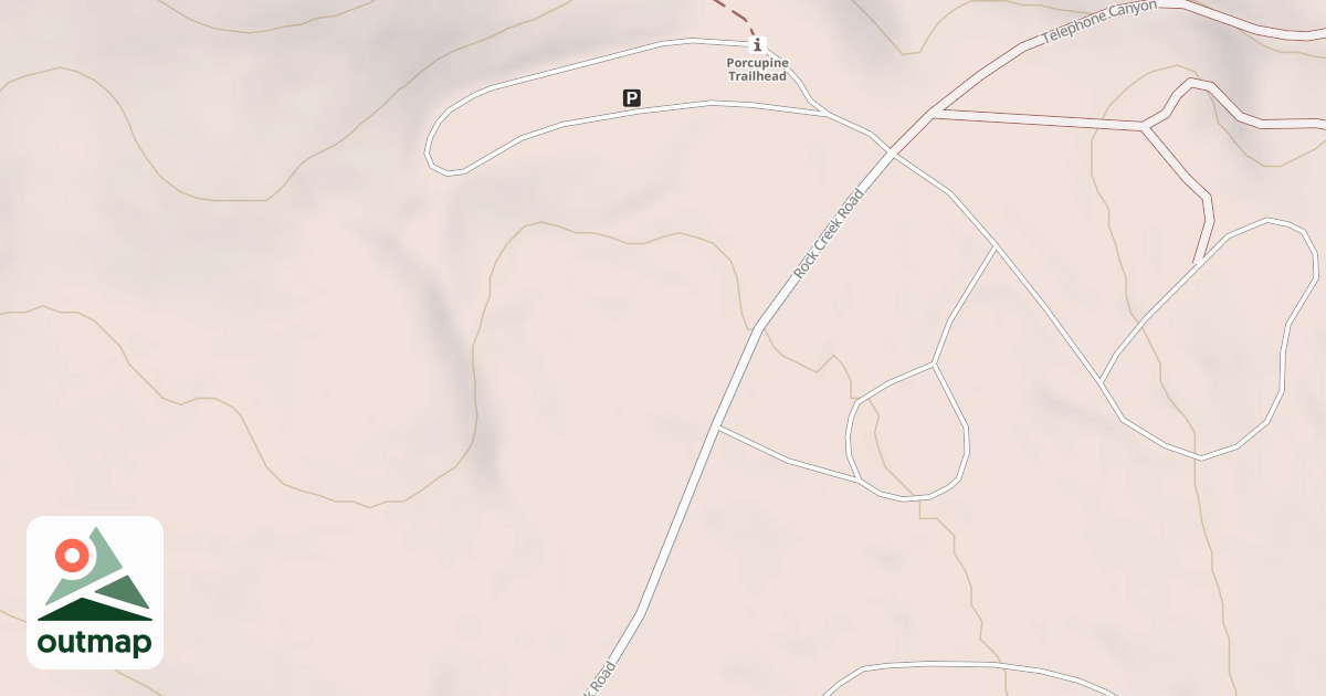 Map of PORCUPINE C G LOOP E