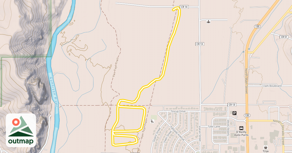 Map of Van Tuyl