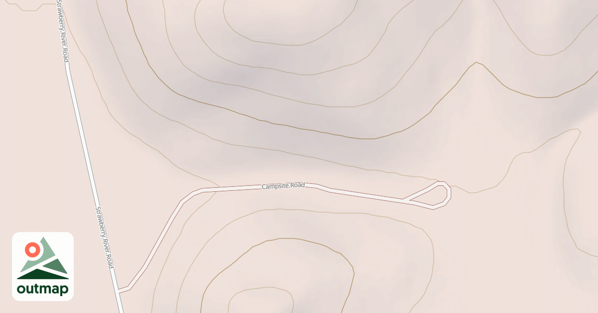 Map of CAMPSITE