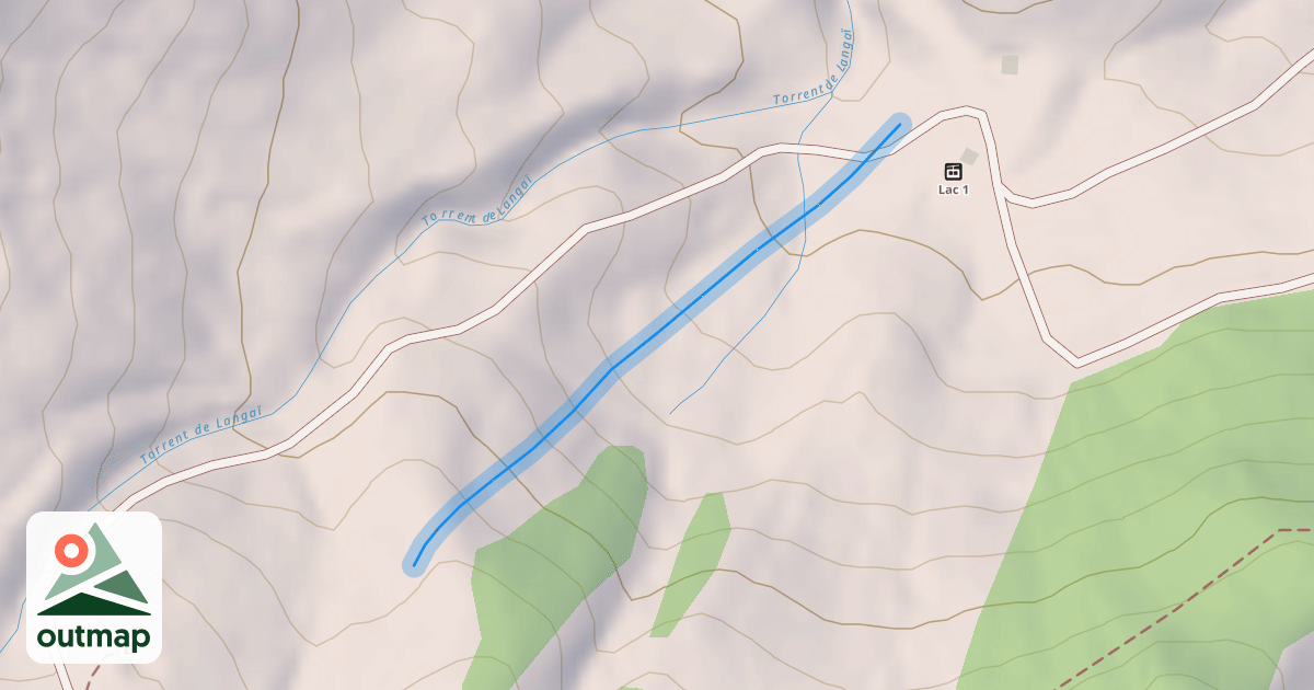 Map of Lac - Bas
