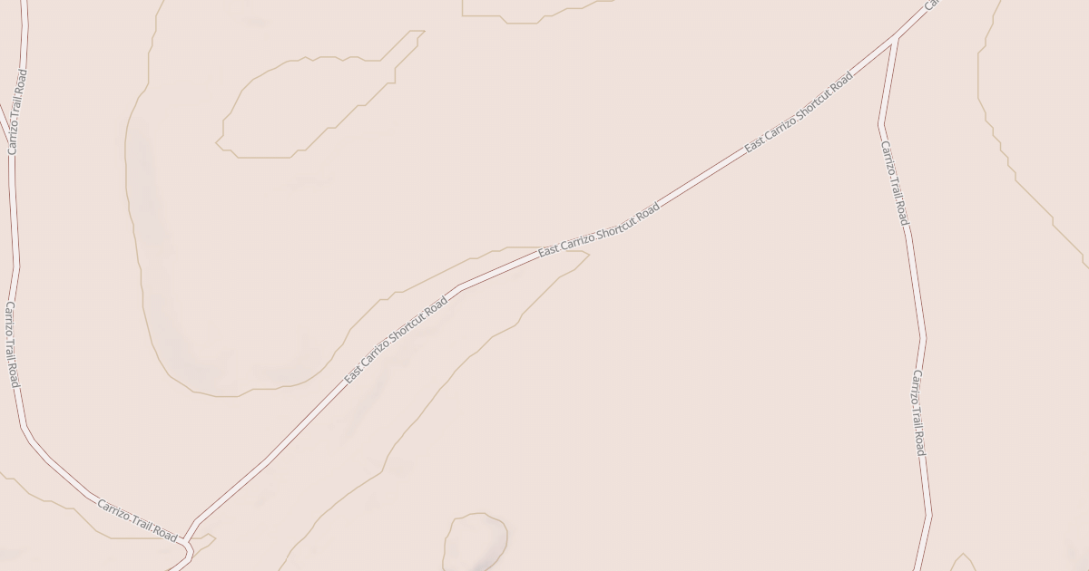 Map preview of EAST CARRIZO SHORTCUT