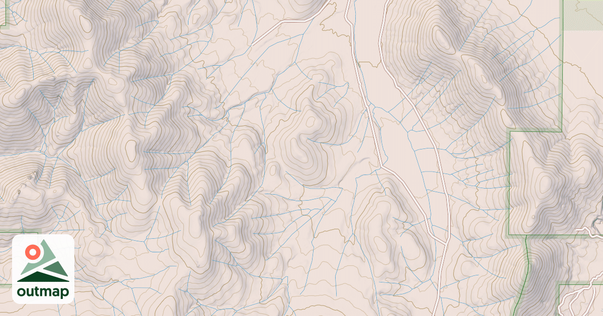 Map of BECKWOURTH TIE SPUR
