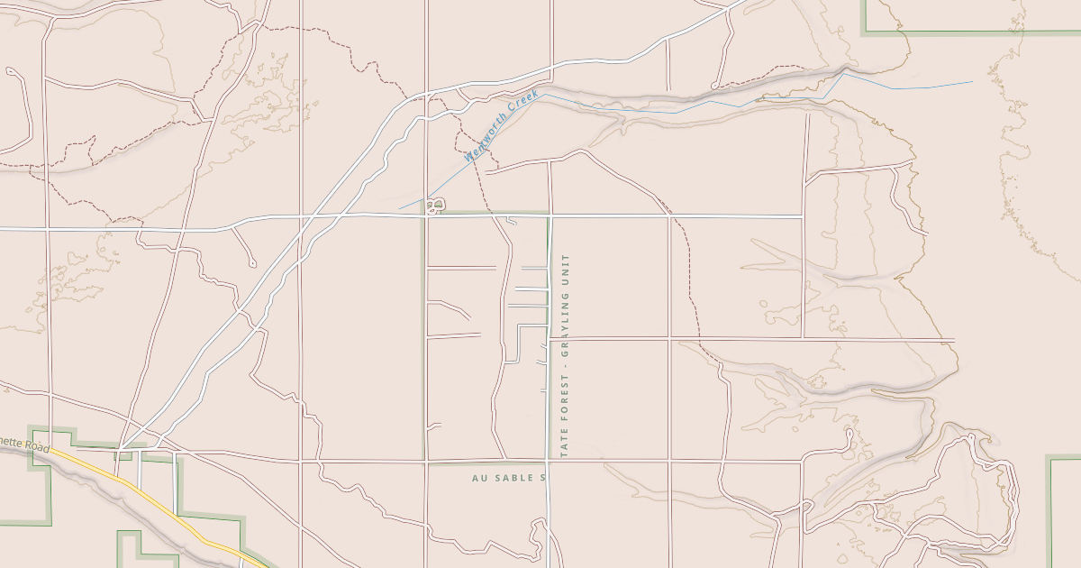 Map preview of Old State House Trail