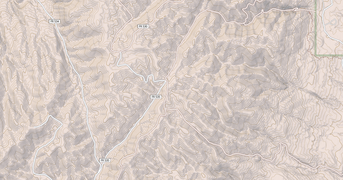 Map preview of SMOKEY BEAR HILL