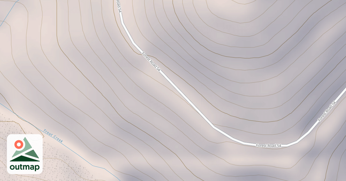 Map of BARE MT
