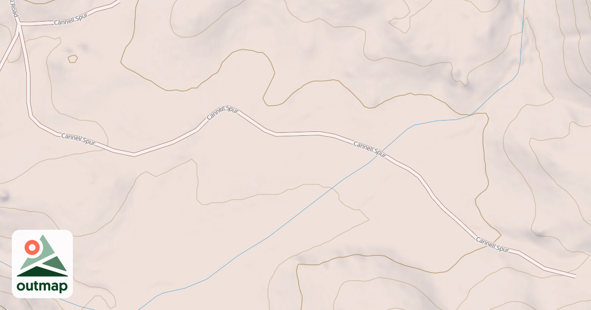 Map of CANNELL