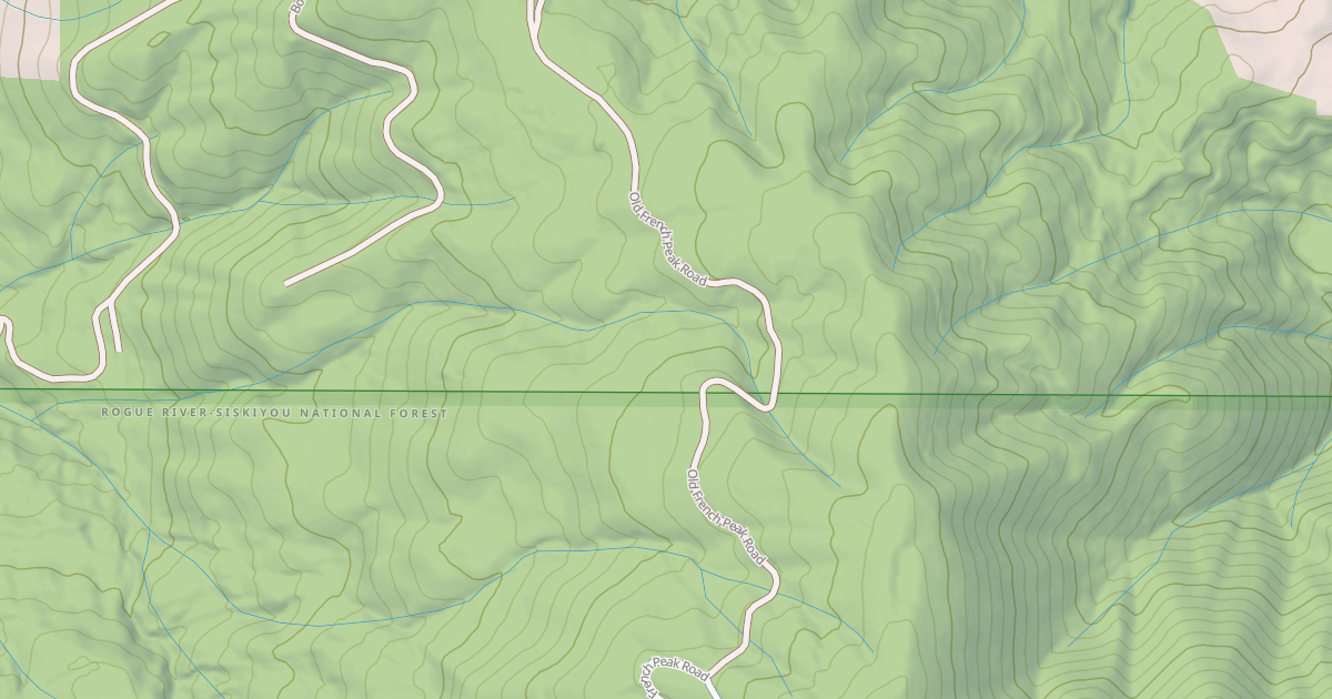 Map preview of OLD FRENCH PEAK