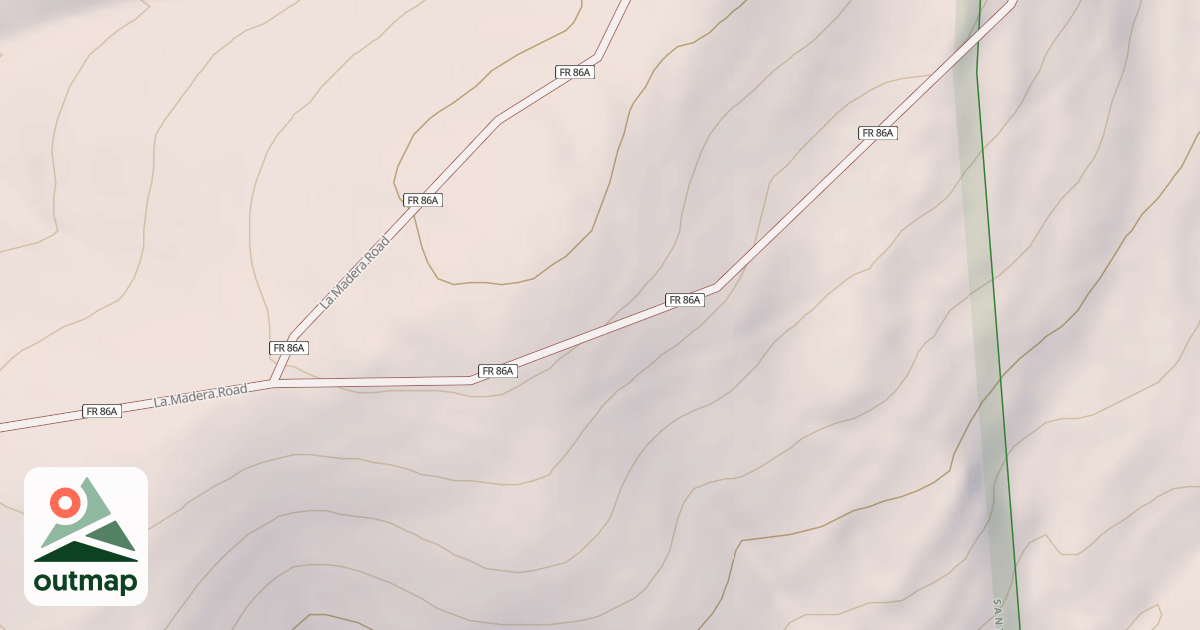Map of USFS National Forest System Roads {81CC7AA6-9915-4C7B-B260-631ED51128B6}