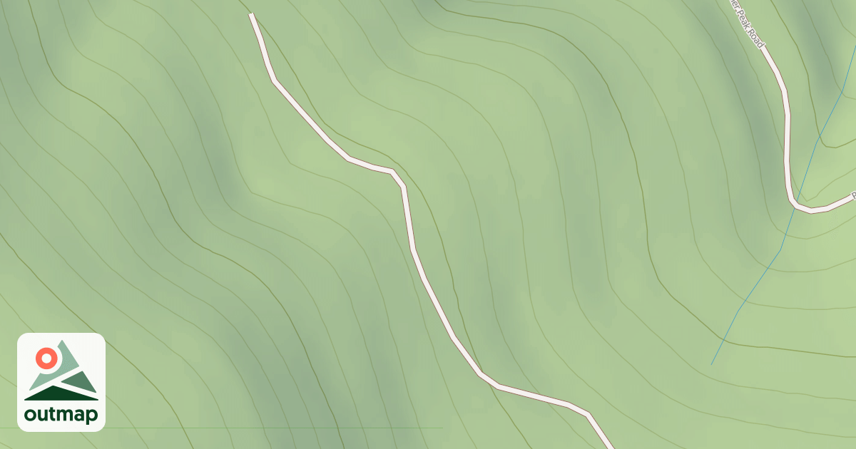 Map of SOUTH ANGEL T.S.