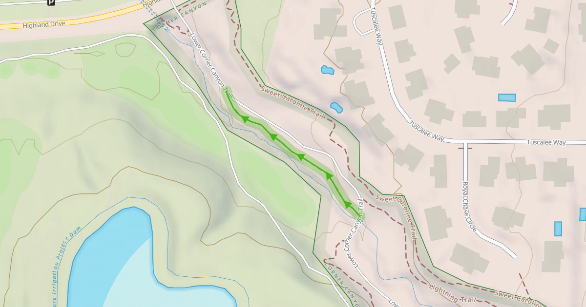 Map preview of Rust Trail - XYZ Section