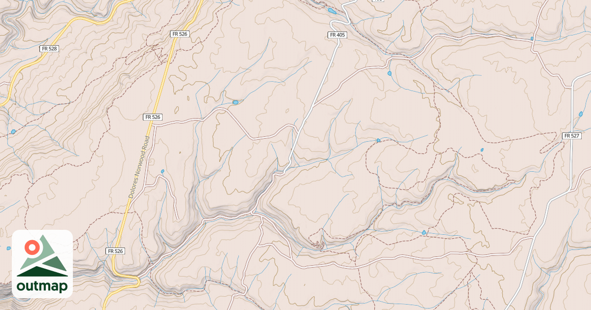 Map of Boggy Lower Loop