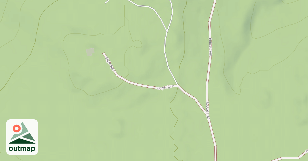 Map of GILPIN SPUR