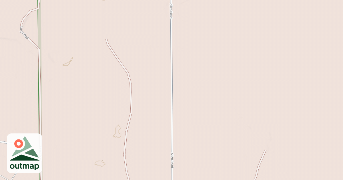 Map of ALLEN ROAD