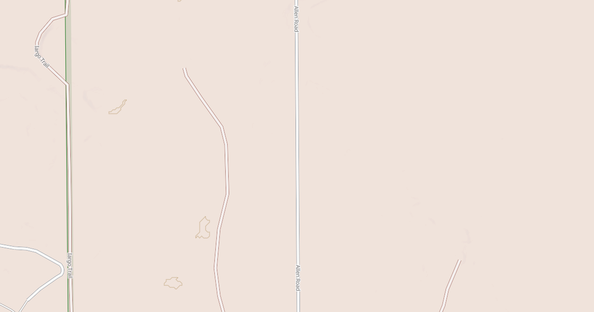 Map preview of ALLEN ROAD