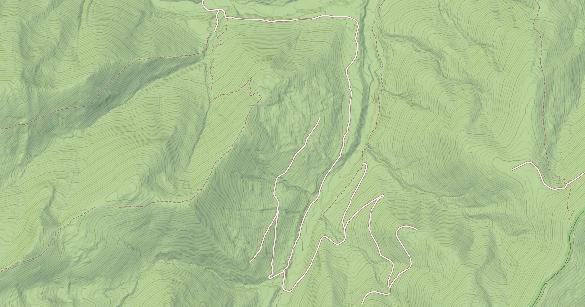 Map preview of EAST FORK BOULDER CREEK