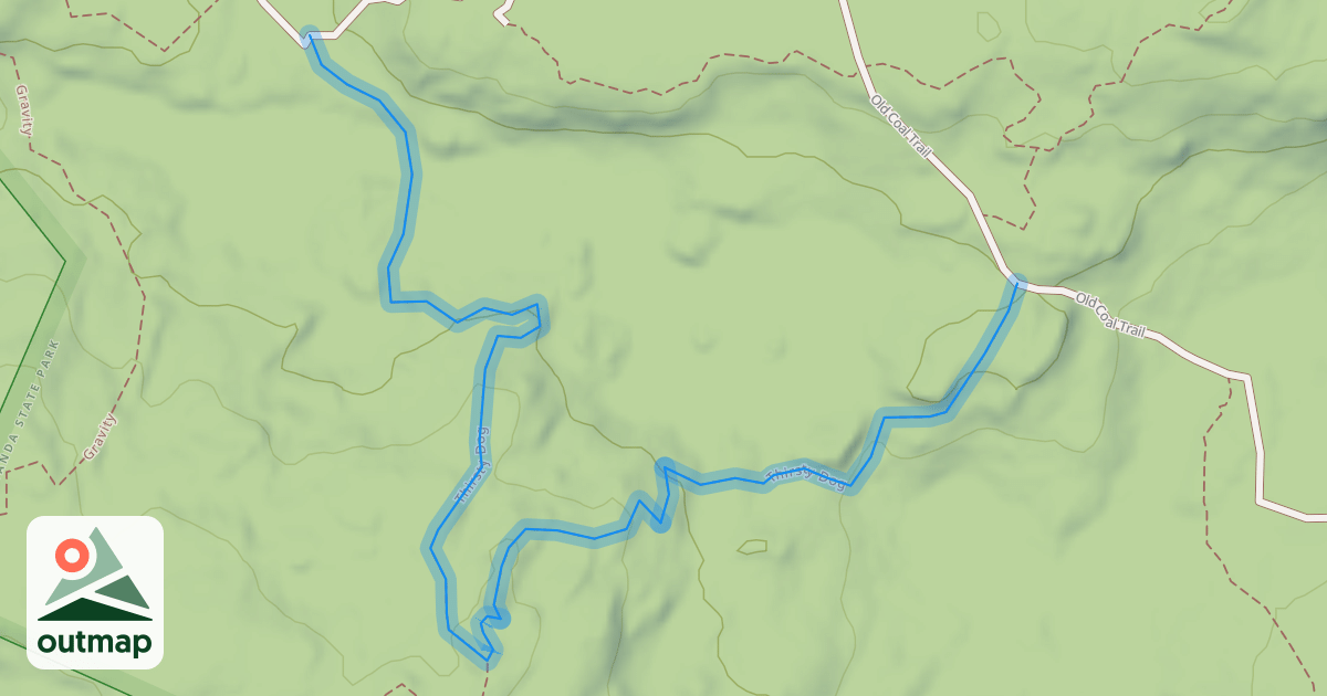 Map of Thirsty Dog