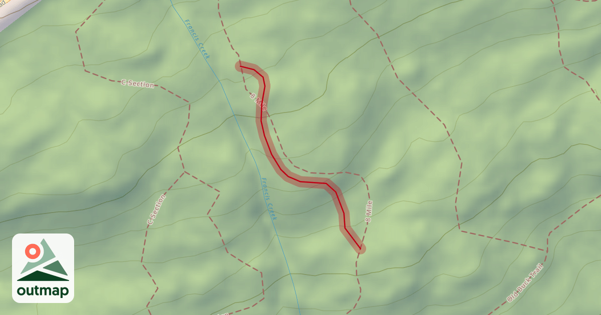 Map of 8 Inches