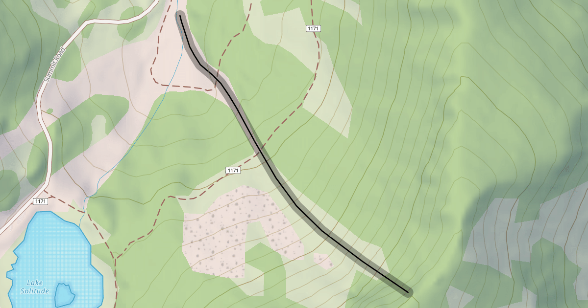 Map preview of Scree slope