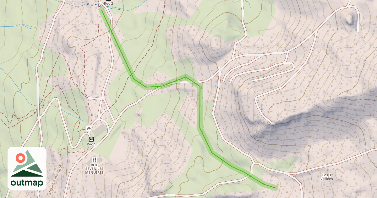 Map of Allée