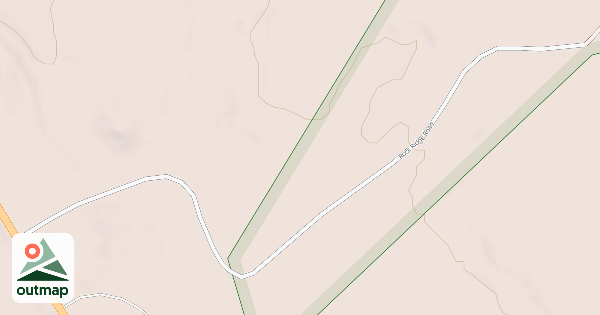 Map of ROCK RIDGE