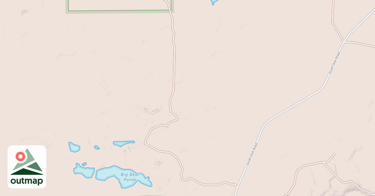 Map of DICK SPUR E