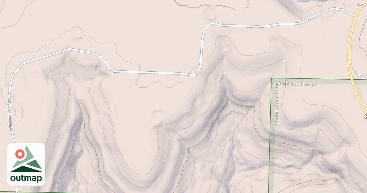 Map of USFS National Forest System Roads {AF9D3C0B-27C8-4811-BE6B-6566FB4649DA}