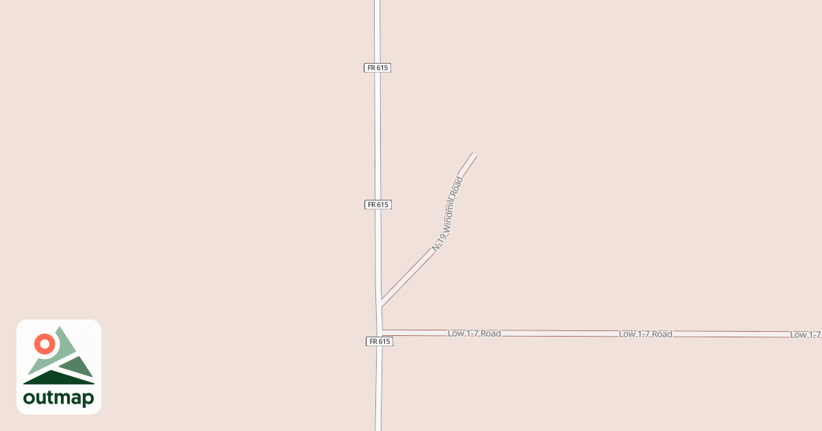 Map of N-19 WINDMILL