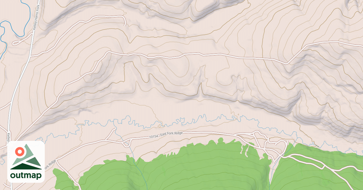 Map of BURKE CREEK