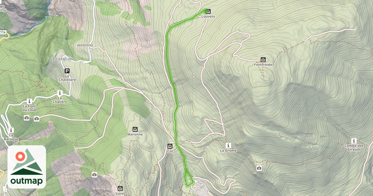 Map of Col