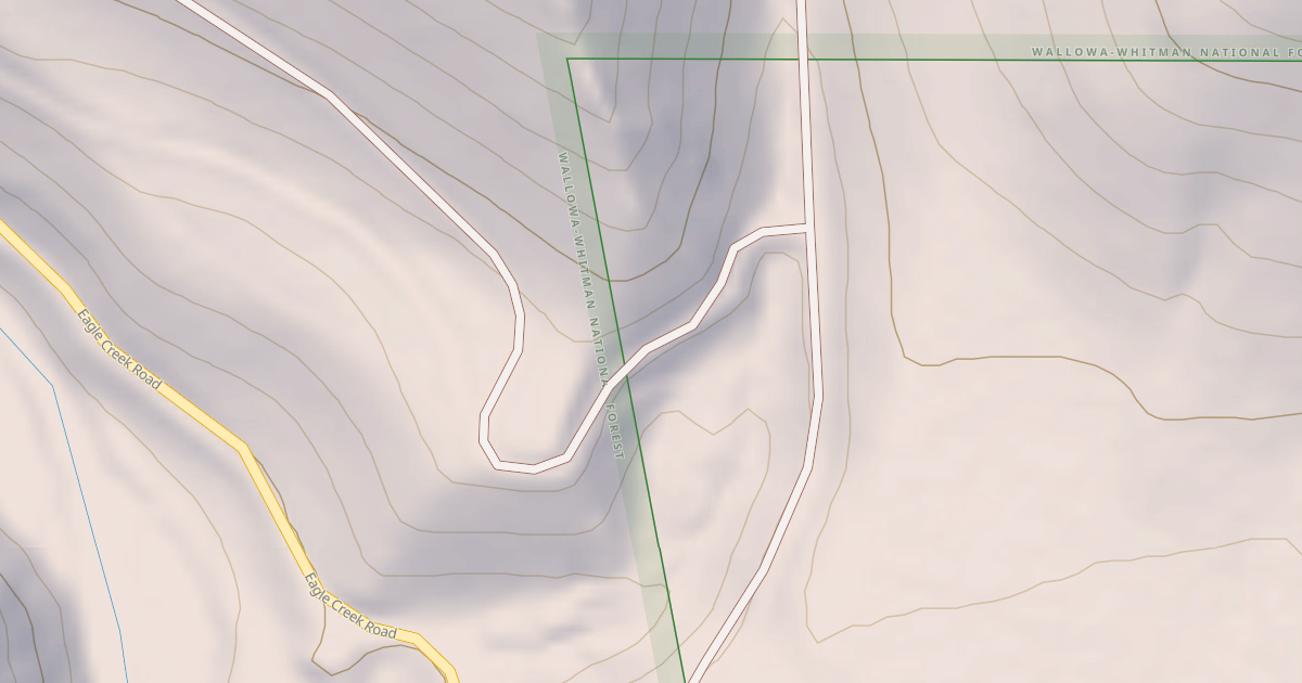 Map preview of USFS National Forest System Roads {0FA4368B-E9FD-4925-BA2C-78EA91A918D3}